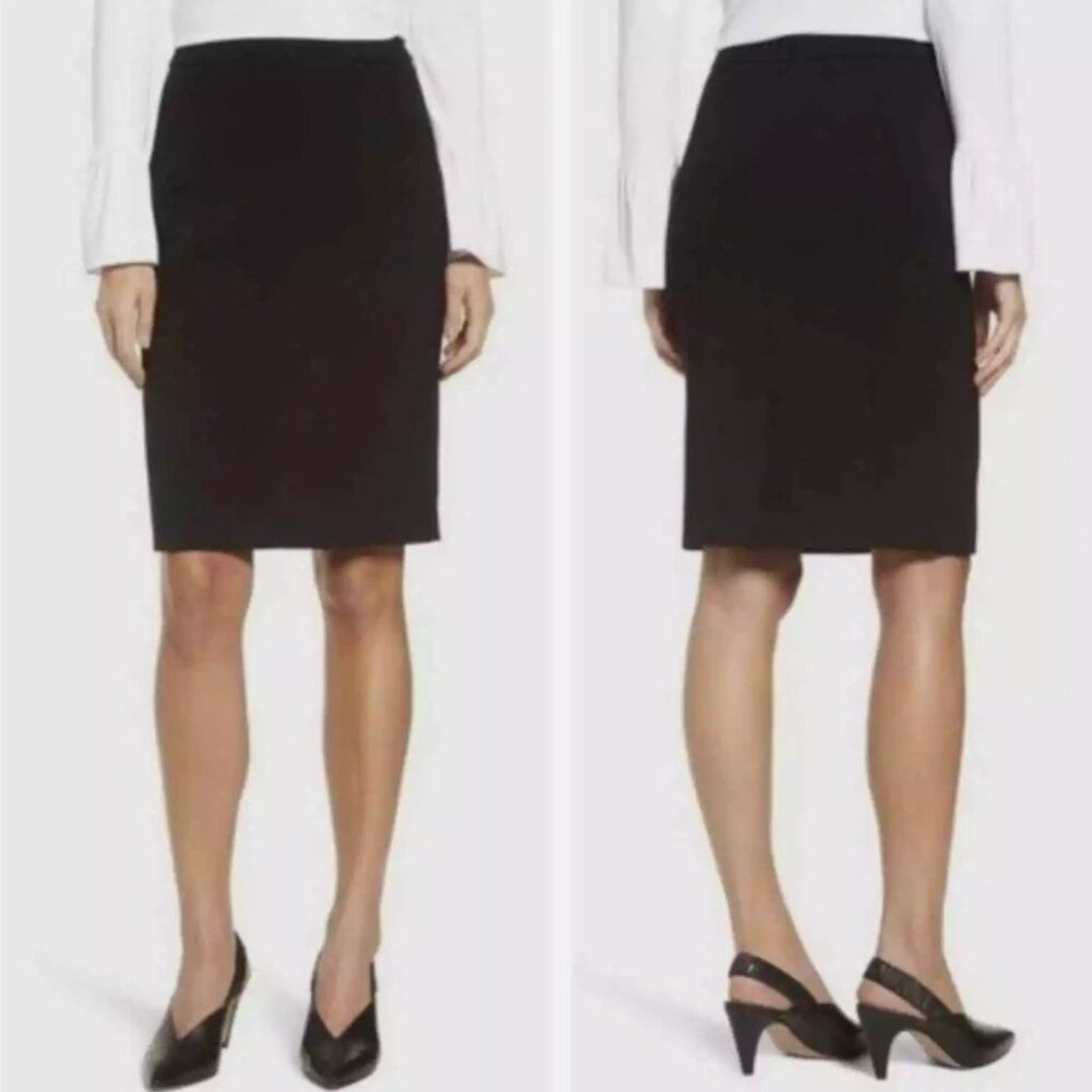 Halogen Black Pencil Skirt